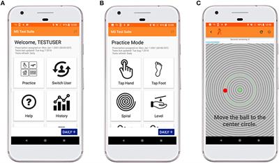 Smartphone Level Test Measures Disability in Several Neurological Domains for Patients With Multiple Sclerosis